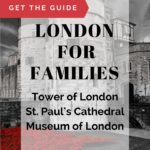 London things to do on a family travel budget. Buy the London City Guide for Families for free and cheap London things to do in the City of London. Visit St. Paul’s Cathedral, the Museum of London, the Tower of London & so much more!