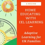 IXL Learning is an online, adaptive, interactive learning for reception - Y13 UK students. It a perfect recourse for home educating families aligning their home education resources with UK standards to prepare their children for KS1, KS2KS3, GCSE's, IGCSE's, Highers and A-Levels in Maths and English