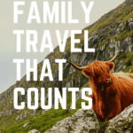 image of highland cow with text overlay from CaptivatngCompass.com