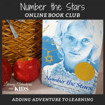 Image of Number the Stars Online Book Club by Literary Adventures for kids on www.captivatingcompass.com