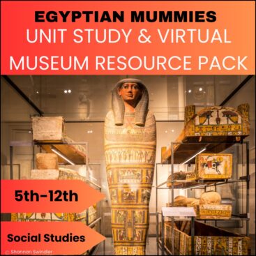 image of Virtual Tour Egyptian Mummies unit study