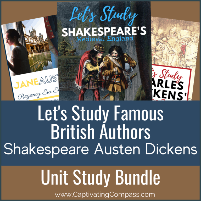 Let's Study British Authors: Shakespeare, Austen & Dickens