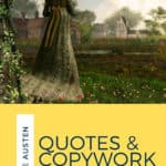 image of Jane Austen's Quotes & Copywork free download at www.captivatingcompass.com