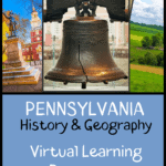 image of History & Geography items in the Pennsylvania State Study Pack from CaptivatingCompass.com