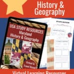 image of Maryland State History and Geography Unit Study from CaptivatingCompass.com