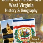 image of West Virginia State Study pack available at www.CaptivatingCompass.com
