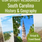 image of South Carolina State Study pack available at www.CaptivatingCompass.com