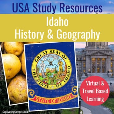 The Idaho State Study Pack is a digital download offering a comprehensive unit study about New Mexico. It is a stand-alone study that can be combined with any US history or geography curriculum. Get started now.