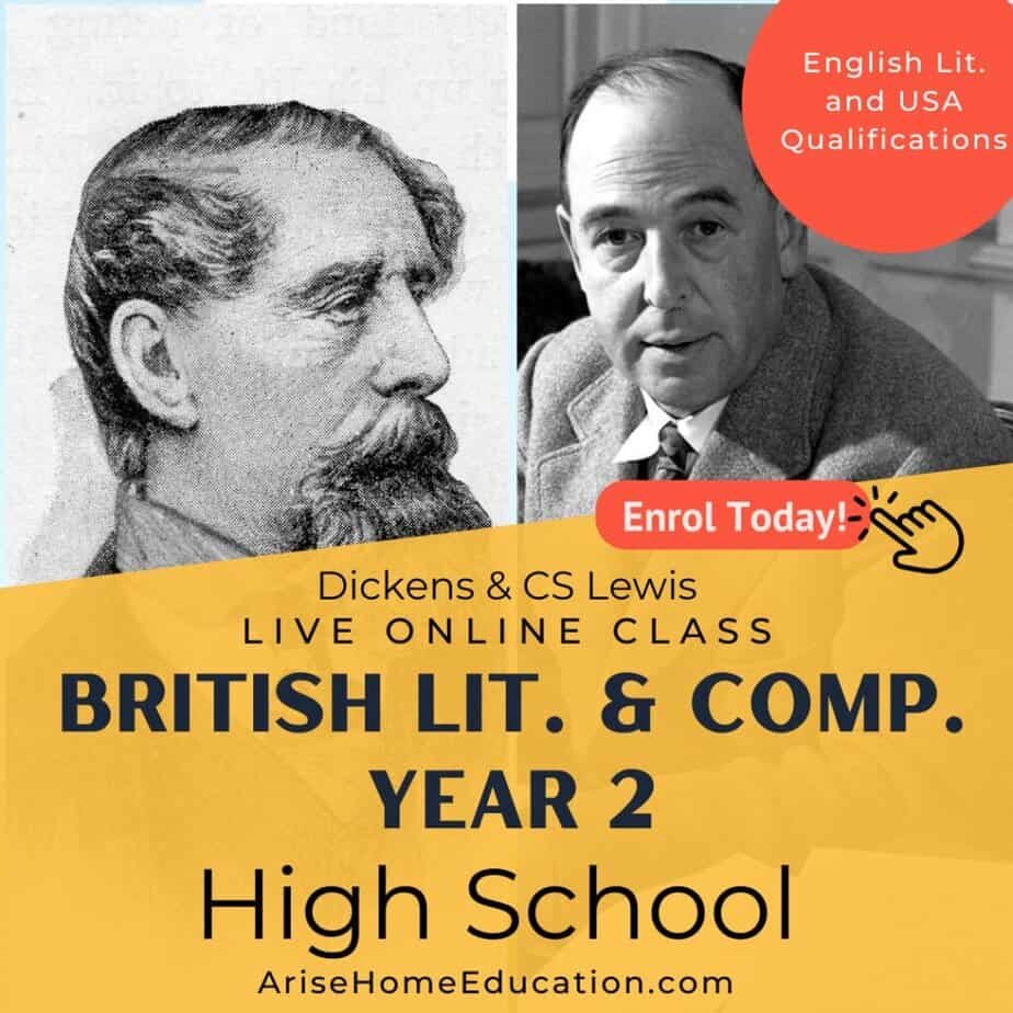 British Lit eratue year 12 - Dickens and Lewis high school elective course option.
