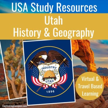 The Utah State Study Pack is a digital download offering a comprehensive unit study about New Mexico. It is a stand-alone study that can be combined with any US history or geography curriculum. Get started now.