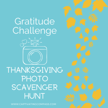 Thanksgiving & Gratitude Photo Scavenger Hunt