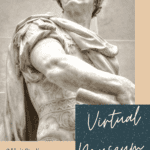 image of roman statue to use the Virtural Field Trip Bundle at from CaptivatingCompass.com