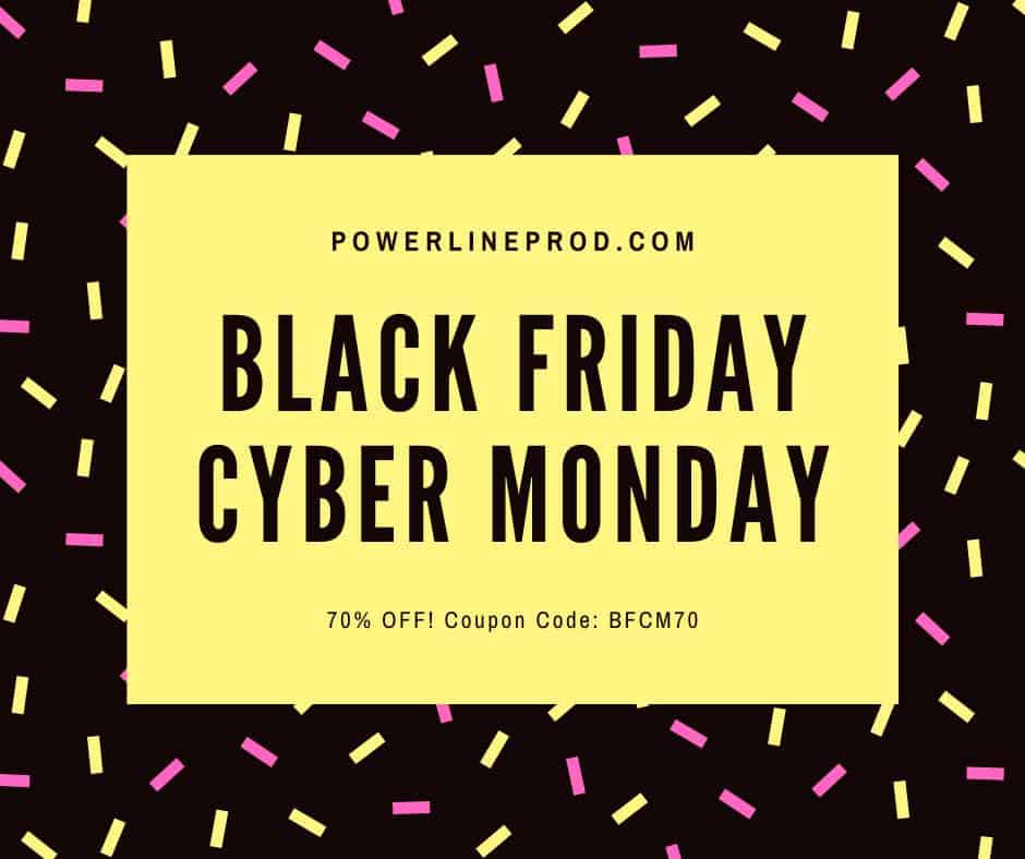 Powerline Productions black friday sale 2020