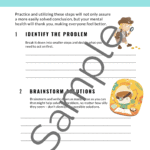 sample image of Problem Solving workbook from www.captivatingcompass.com
