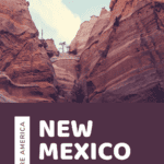 image of New Mexico Landscape with text overlay. Best things to do and places to visit in New Mexico from CaptivatingCompass.com