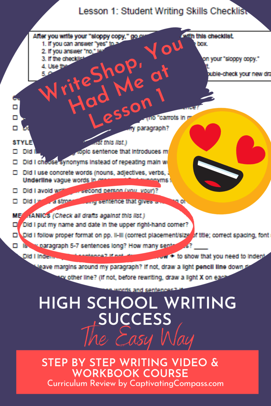 High School Writing Success - The Easy Way | Captivating Compass