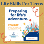 image of Voyage life skills for teans course by Thrive Academics review by captivatingcompass.com