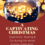 image of snowglobe with text overlay. A captivating Christmas from www.captivatingcompass.com