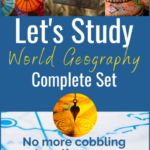 No more cobbling your World Geography curriculum together and hoping it works! Everything you need is included in the Let's Study World Geography Complete Set! 36 weeks of World Geography at your fingertips. Buy now fromCaptivatingCompass.com