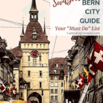 image of Bern, Switzerland clock tower. A must see attraction from CaptivatingCompass.com
