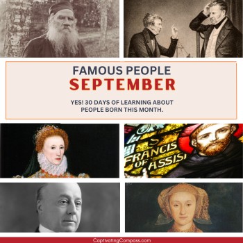 image of famous people born in September from CaptivatingCompass.com