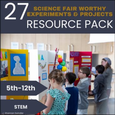 image of 27 Science Fair Worthy Experiments & Projects Resource Pack